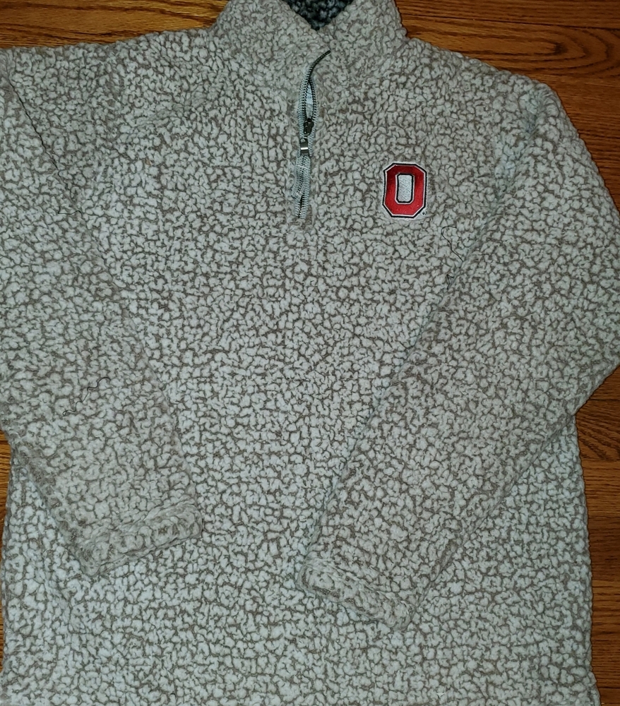 OH-IO PULLOVER SHERPA FLEECE